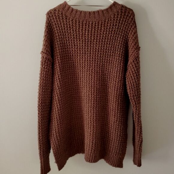Free People Whistle Thermal Henley Brownstone Combo Size S - Picture 5 of 6